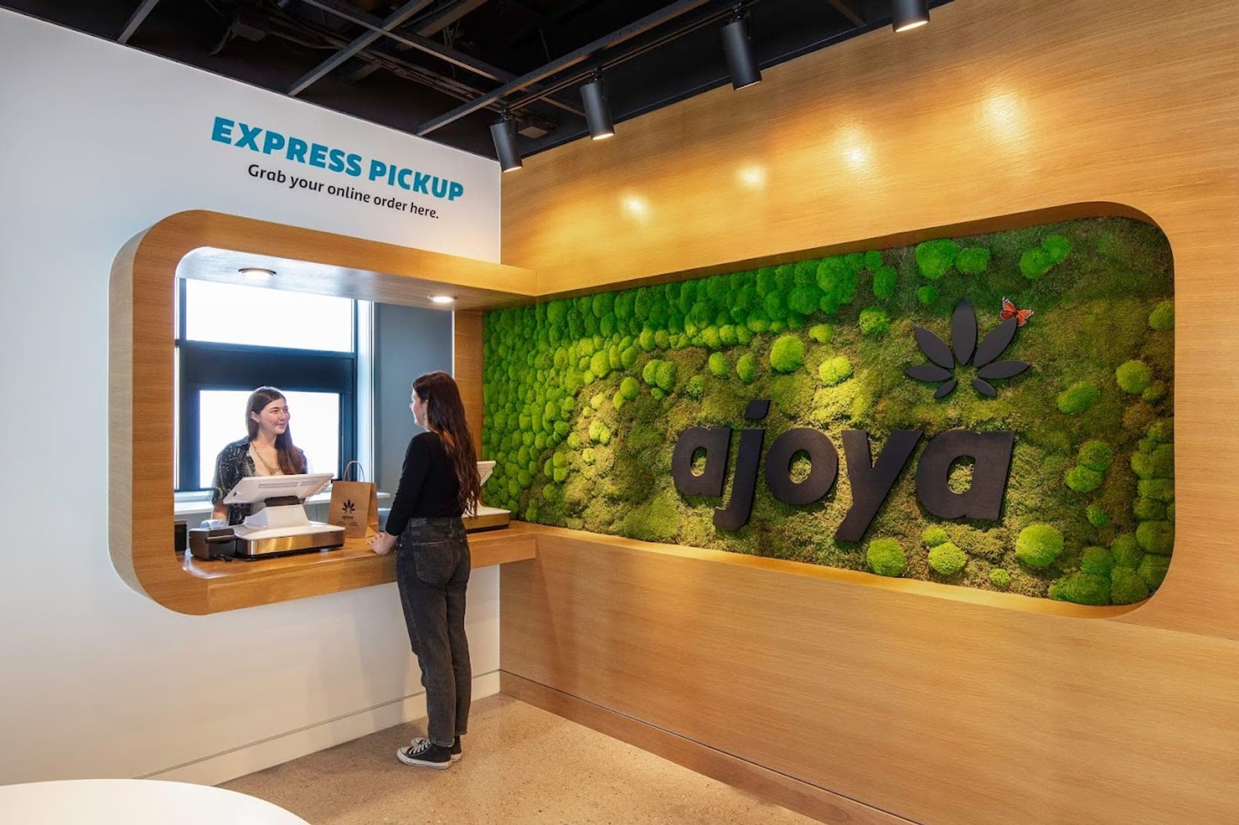 The express pickup counter at Ajoya Lakewood